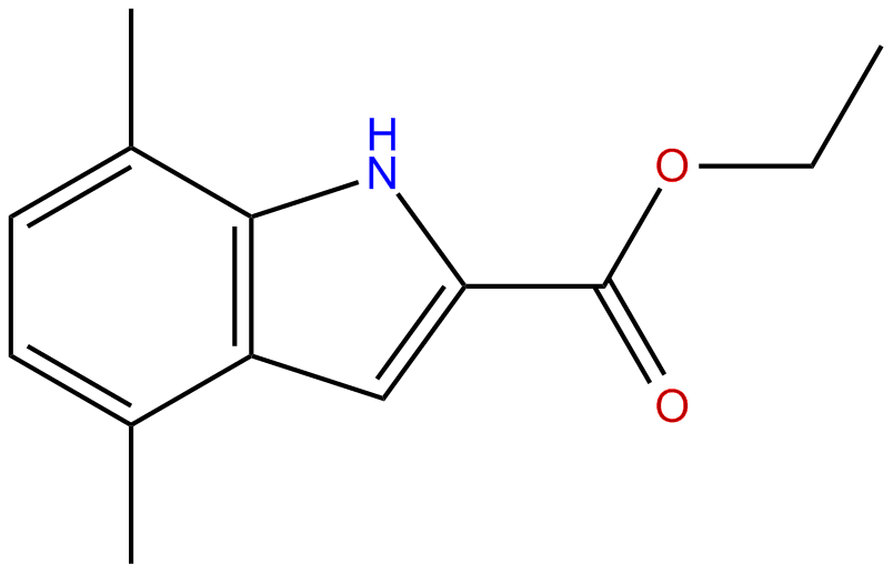 Image of 2-carbethoxy-4,7-dimethylindole