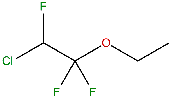 Image of 2-chloro-1-ethoxy-1,1,2-trifluoroethane