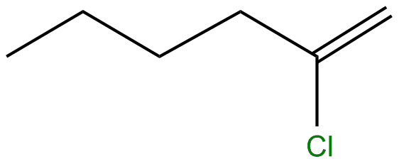 Image of 2-chloro-1-hexene