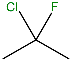 Image of 2-chloro-2-fluoropropane