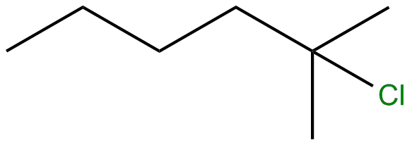 Image of 2-chloro-2-methylhexane