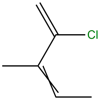 Image of 2-chloro-3-methyl-1,3-pentadiene