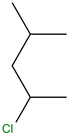 Image of 2-chloro-4-methylpentane