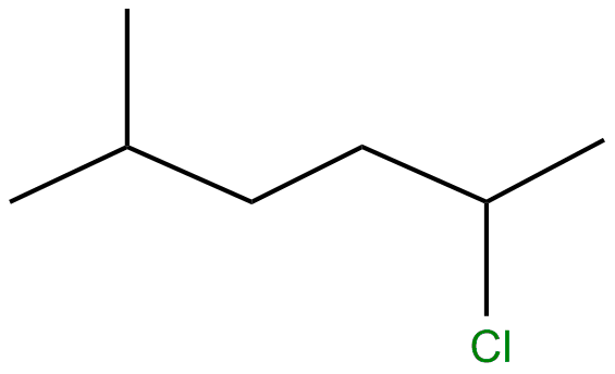 Image of 2-chloro-5-methylhexane