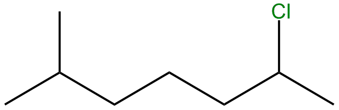 Image of 2-chloro-6-methylheptane