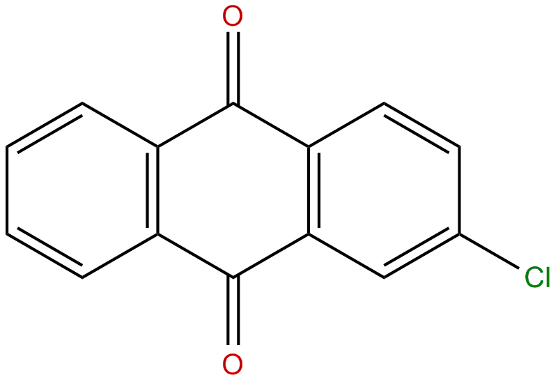 Image of 2-chloro-9,10(9H,10H)anthracenedione