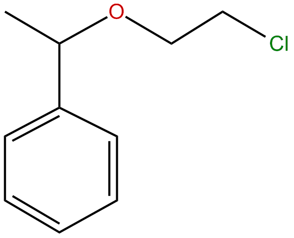 Image of 2-chloroethyl alpha-methylbenzyl ether