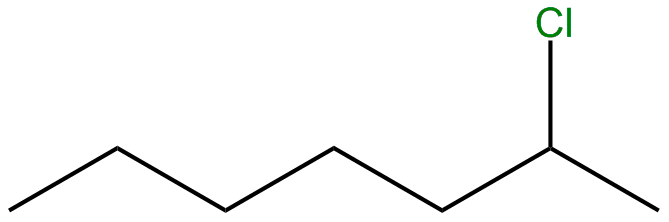 Image of 2-chloroheptane