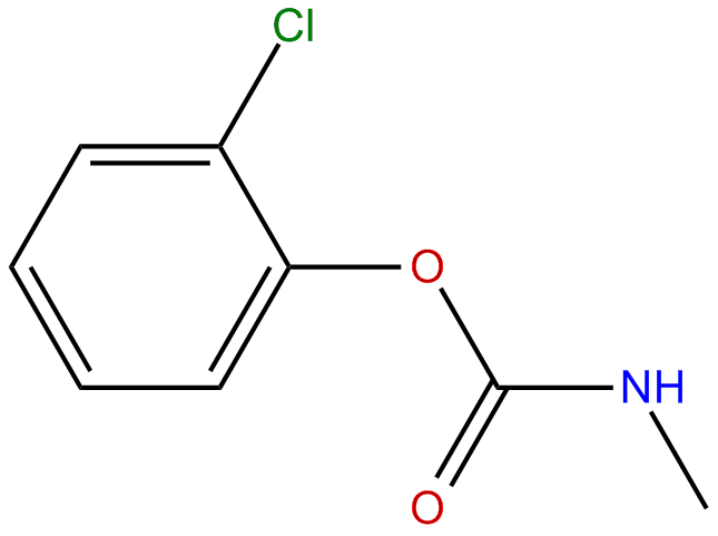 Image of 2-chlorophenyl N-methylcarbamate