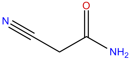 Image of 2-cyanoethanamide