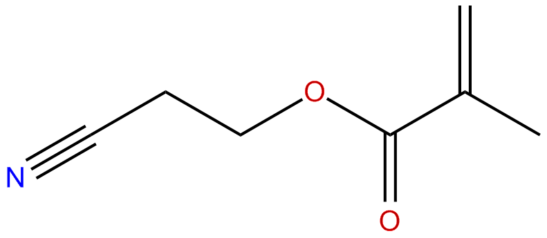 Image of 2-cyanoethyl 2-methyl-2-propenoate