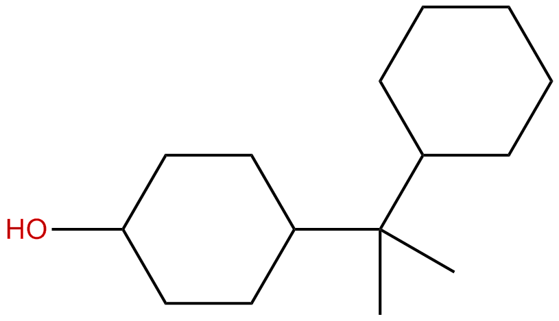 Image of 2-cyclohexyl-2-(cyclohexan-4-ol)propane