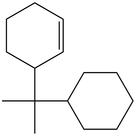 Image of 2-cyclohexyl-2-(cyclohexen-3-yl)propane