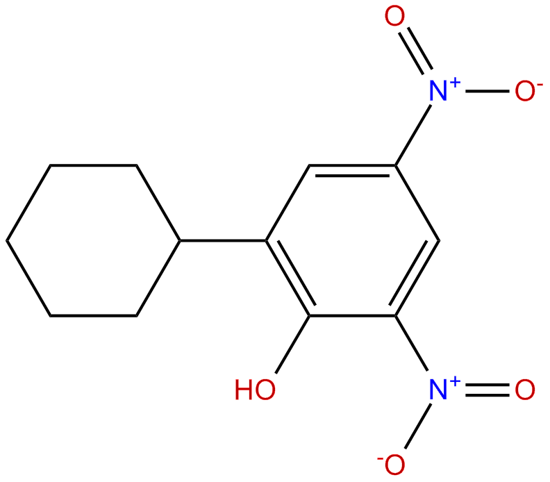 Image of 2-cyclohexyl-4,6-dinitrophenol