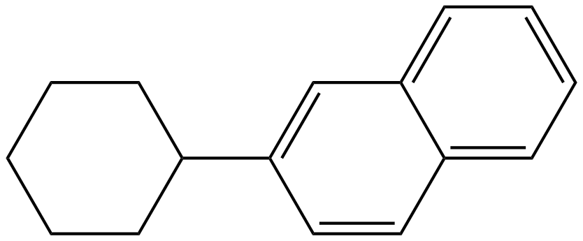 Image of 2-cyclohexylnaphthalene