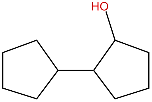 Image of 2-cyclopentylcyclopentanol
