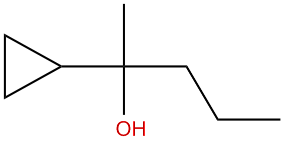 Image of 2-cyclopropyl-2-pentanol