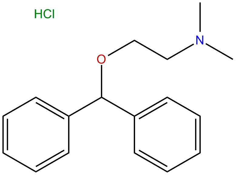 Image of 2-diphenylmethoxy-N,N-dimethylethanamine hydrochloride