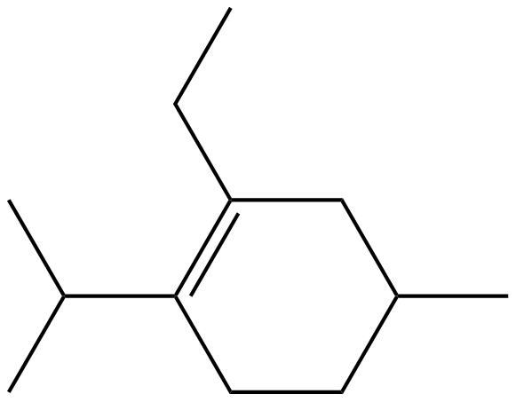 Image of 2-ethyl-1-isopropyl-4-methylcyclohexene
