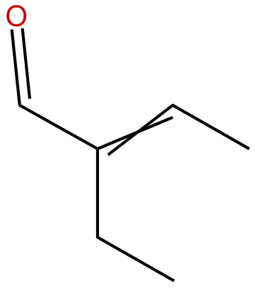 Image of 2-ethyl-2-butenal