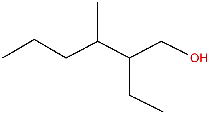 Image of 2-ethyl-3-methyl-1-hexanol