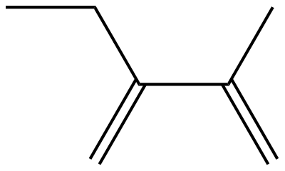 Image of 2-ethyl-3-methyl-1,3-butadiene