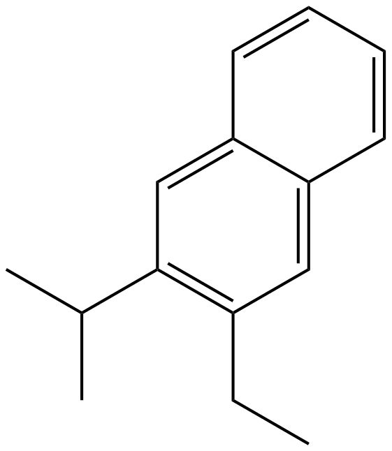Image of 2-ethyl-3-(1-methylethyl)naphthalene