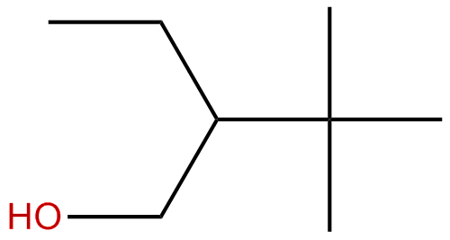 Image of 2-ethyl-3,3-dimethyl-1-butanol