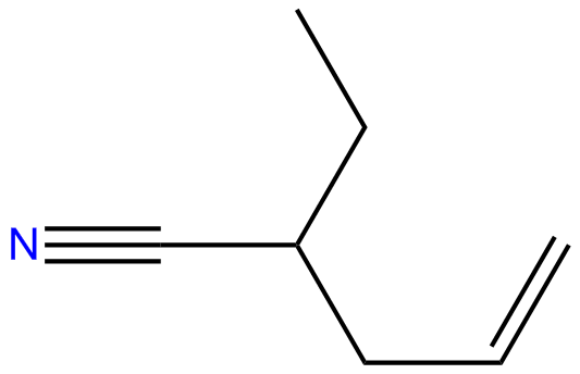 Image of 2-ethyl-4-pentenenitrile