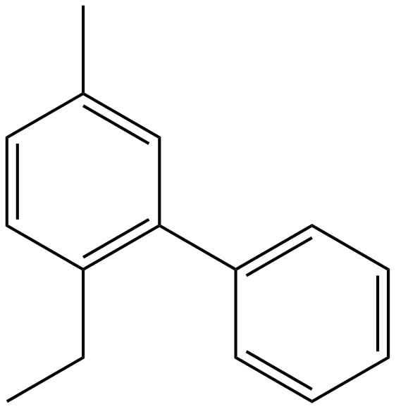 Image of 2-ethyl-5-methyl-1,1'-biphenyl