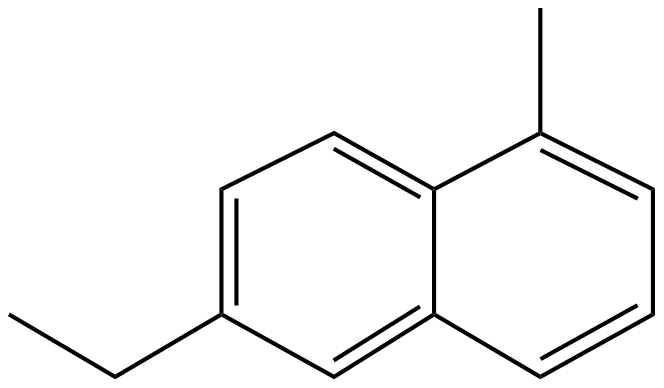 Image of 2-ethyl-5-methylnaphthalene