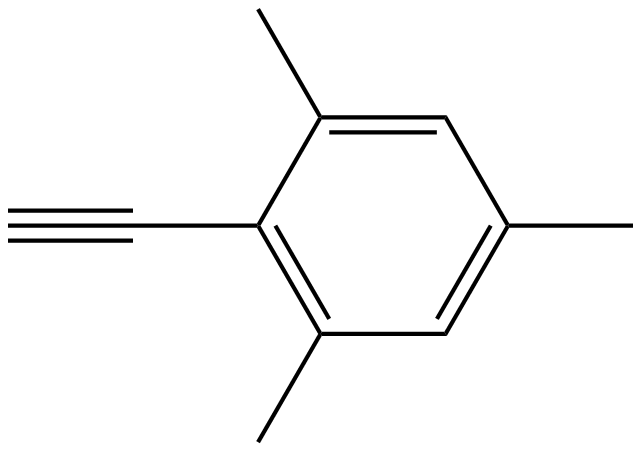 Image of 2-ethynyl-1,3,5-trimethylbenzene