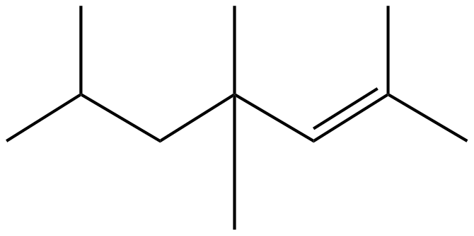 Image of 2-heptene, 2,4,4,6-tetramethyl-