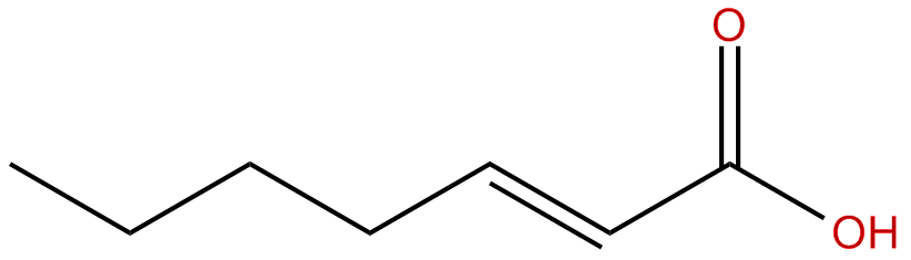 Image of 2-heptenoic acid