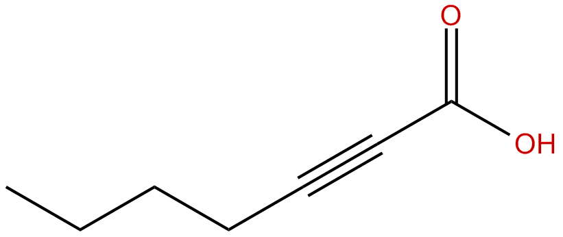 Image of 2-heptynoic acid