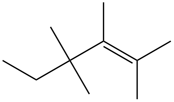 Image of 2-hexene, 2,3,4,4-tetramethyl-