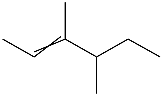 Image of 2-hexene, 3,4-dimethyl-