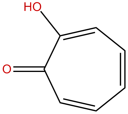 Image of 2-hydroxy-2,4,6-cycloheptatrien-1-one