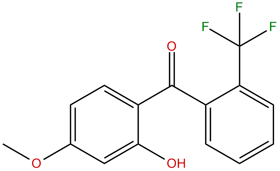 Image of 2-hydroxy-2'-trifluoromethyl-4-methoxy benzophenone