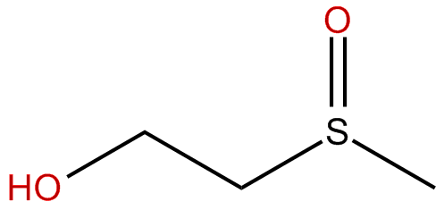 Image of 2-hydroxyethyl methyl sulfoxide