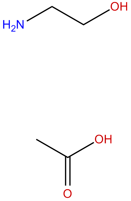 Image of 2-hydroxyethylammonium acetate