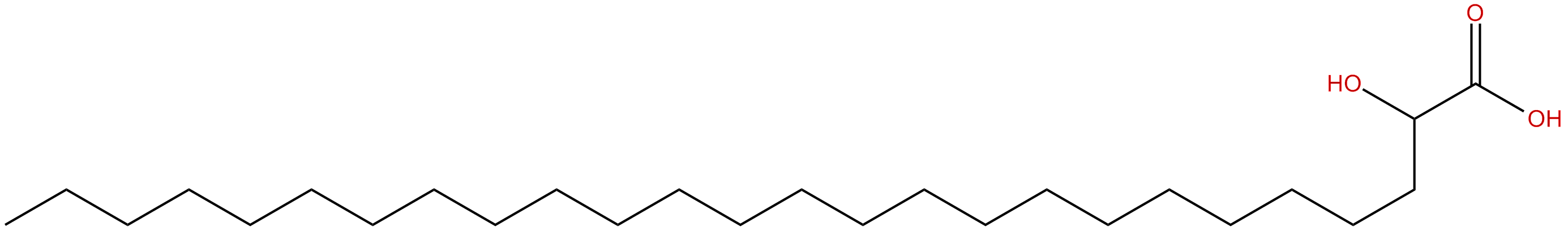 Image of 2-hydroxyhexacosanoic acid