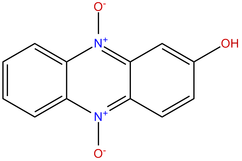 Image of 2-hydroxyphenazine-5,10-dioxide
