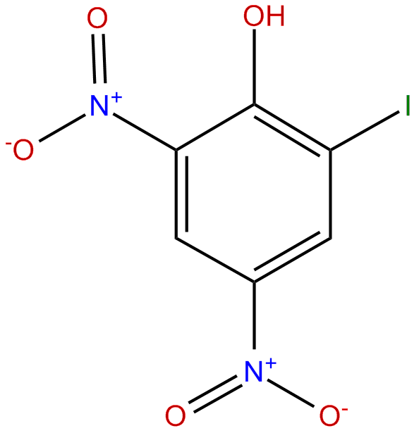 Image of 2-iodo-4,6-dinitrophenol