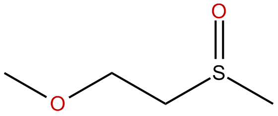 Image of 2-methoxyethyl methyl sulfoxide