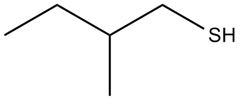 Image of 2-methyl-1-butanethiol