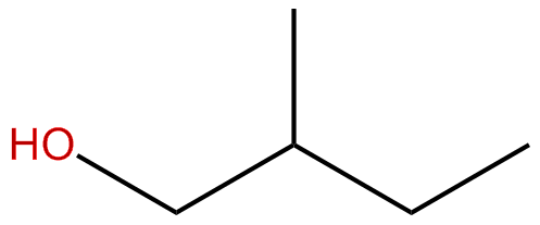 Image of 2-methyl-1-butanol