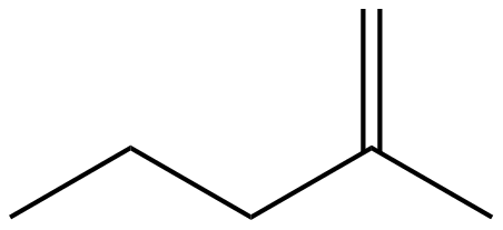 Image of 2-methyl-1-pentene