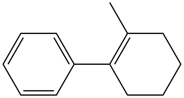 Image of 2-methyl-1-phenyl-1-cyclohexene