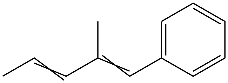 Image of 2-methyl-1-phenyl-1,3-pentadiene